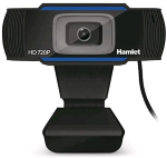 HAMLET HWCAM720 WEBCAM 720p HD USB CON MICROFONO INTEGRATO